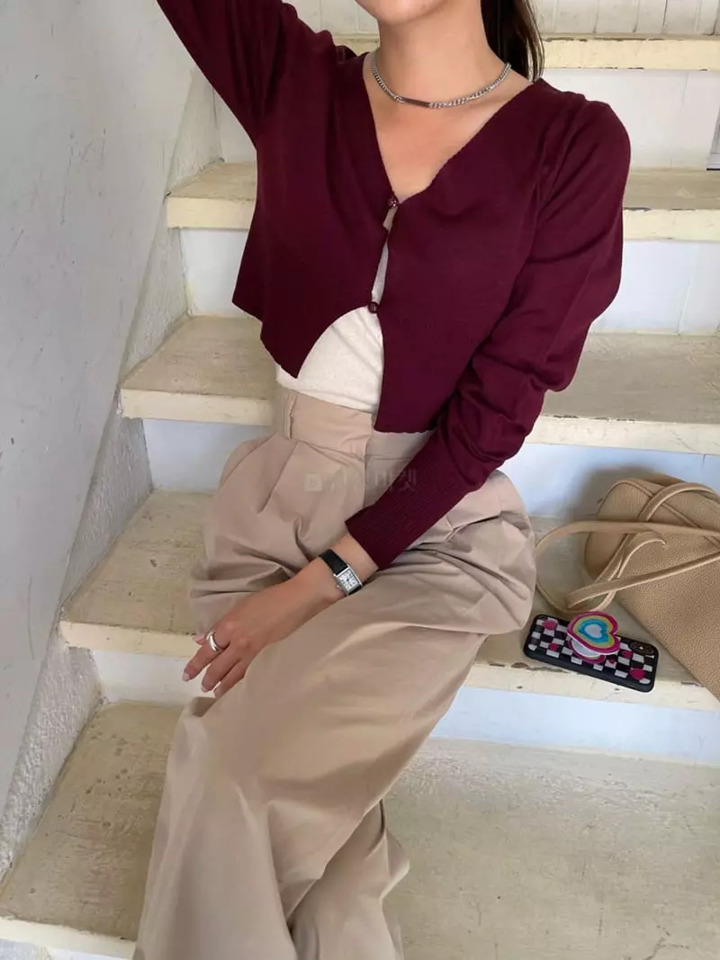 Imagine - Korean Women Fashion - #momslook - Heeling Caridigan