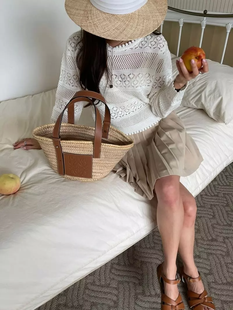 Imagine - Korean Women Fashion - #pursuepretty - Aro Knit Tee - 5