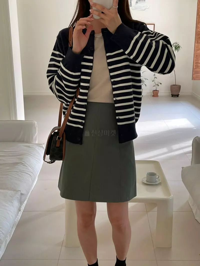 Imagine - Korean Women Fashion - #thatsdarling - Stripes Cardigan - 7