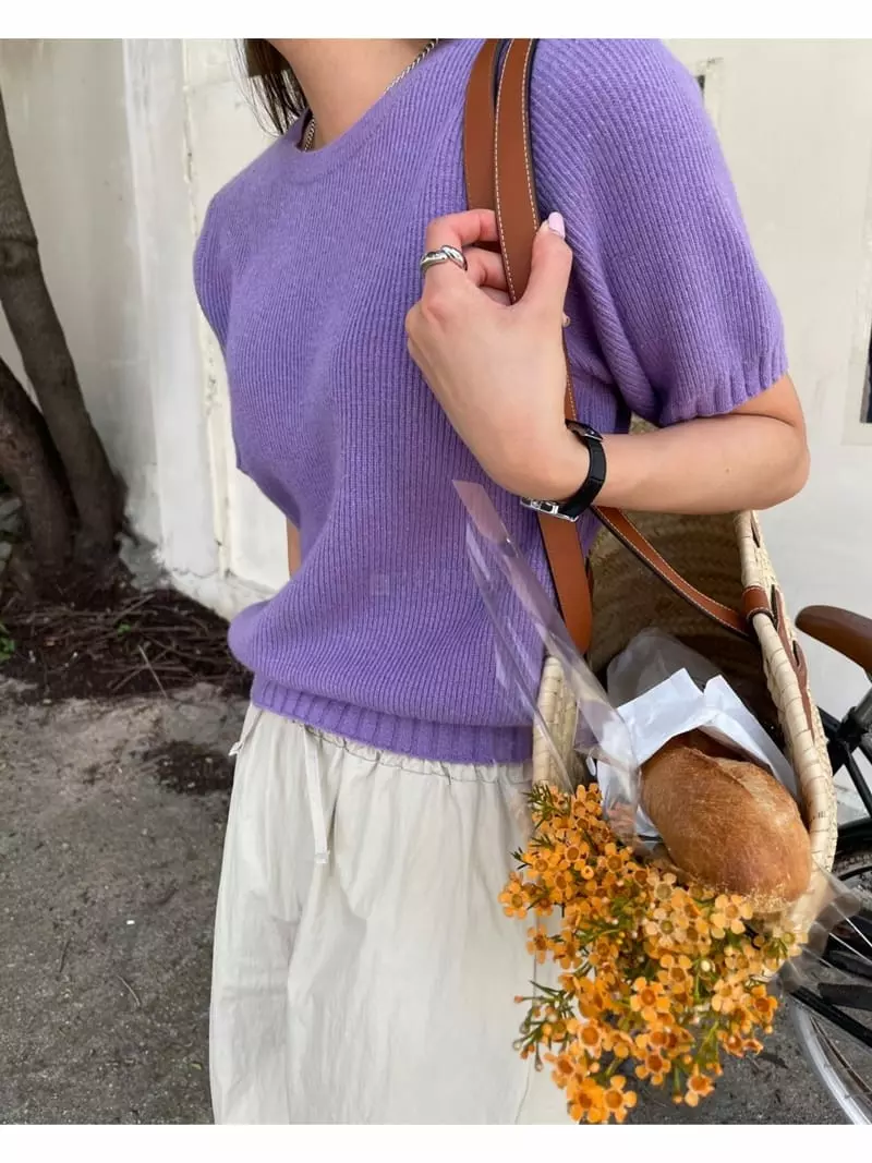 Imagine - Korean Women Fashion - #thatsdarling - Nimo Knit Tee - 6