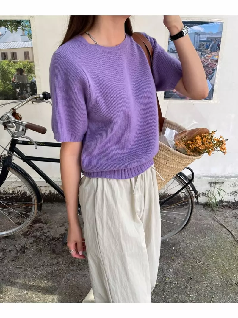 Imagine - Korean Women Fashion - #thelittlethings - Nimo Knit Tee - 7