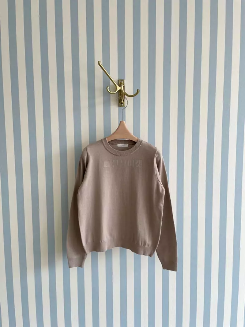Imagine - Korean Women Fashion - #womensfashion - Alpha Coke Knit Tee - 6