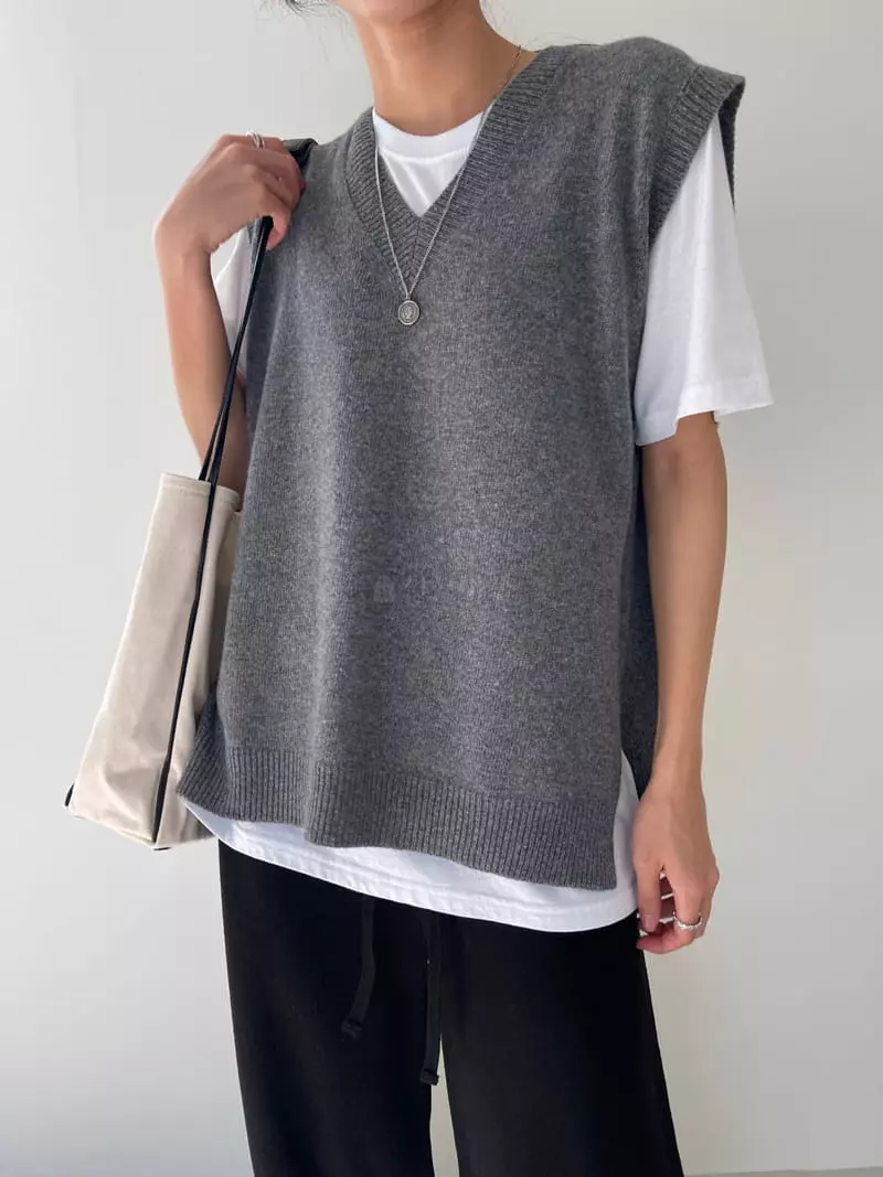 Imagine - Korean Women Fashion - #womensfashion - Wrap Vest