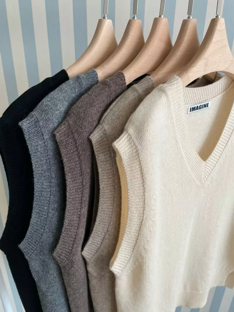 Imagine - Korean Women Fashion - #womensfashion - Wrap Vest - 11