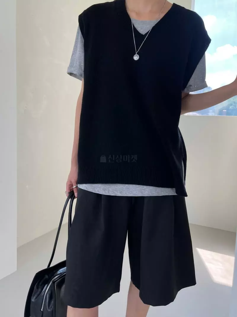 Imagine - Korean Women Fashion - #womensfashion - Wrap Vest - 5