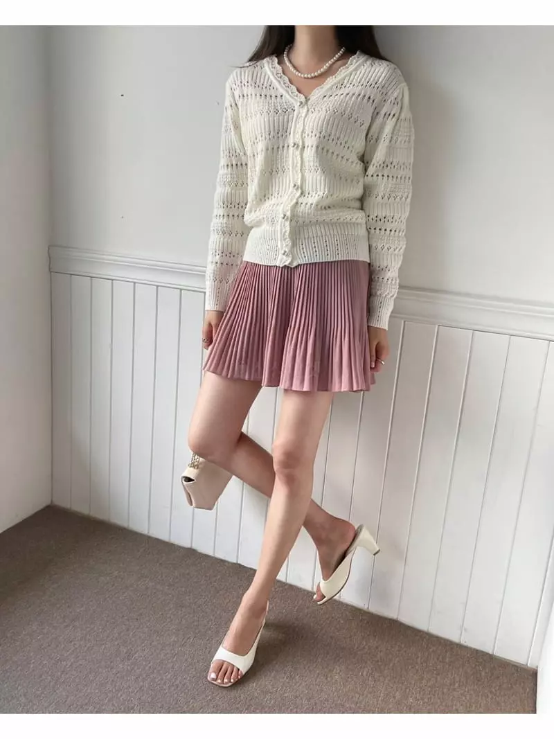 Imagine - Korean Women Fashion - #womensfashion - Punching Cardigan - 3