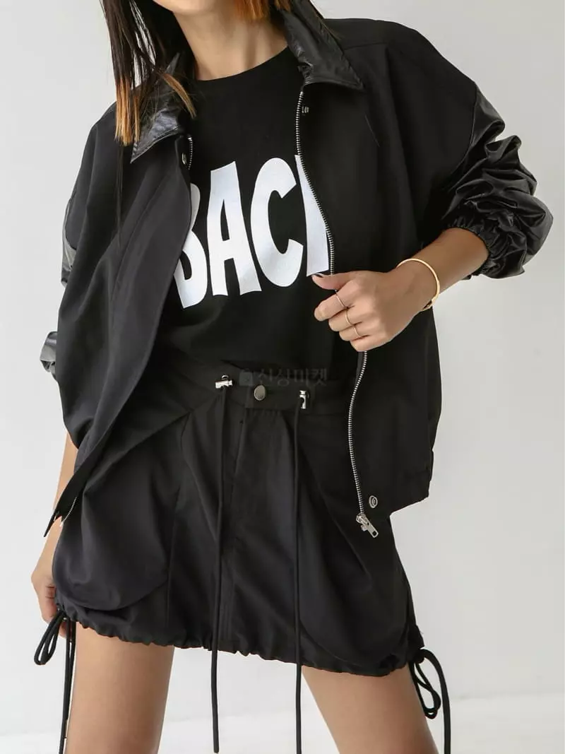 Inssense - Korean Women Fashion - #momslook - Eco Leather Jacket - 3