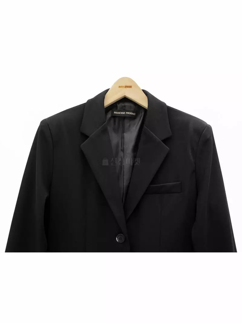 Inssense - Korean Women Fashion - #womensfashion - Oversize Three Button Jacket - 3