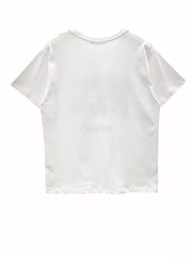 Inssense - Korean Women Fashion - #momslook - Lettering Tee - 4