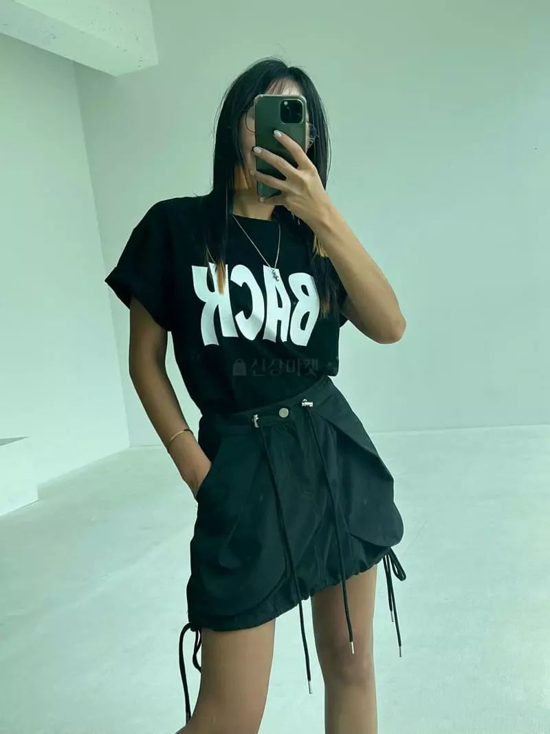 Inssense - Korean Women Fashion - #womensfashion - Lettering Tee - 6