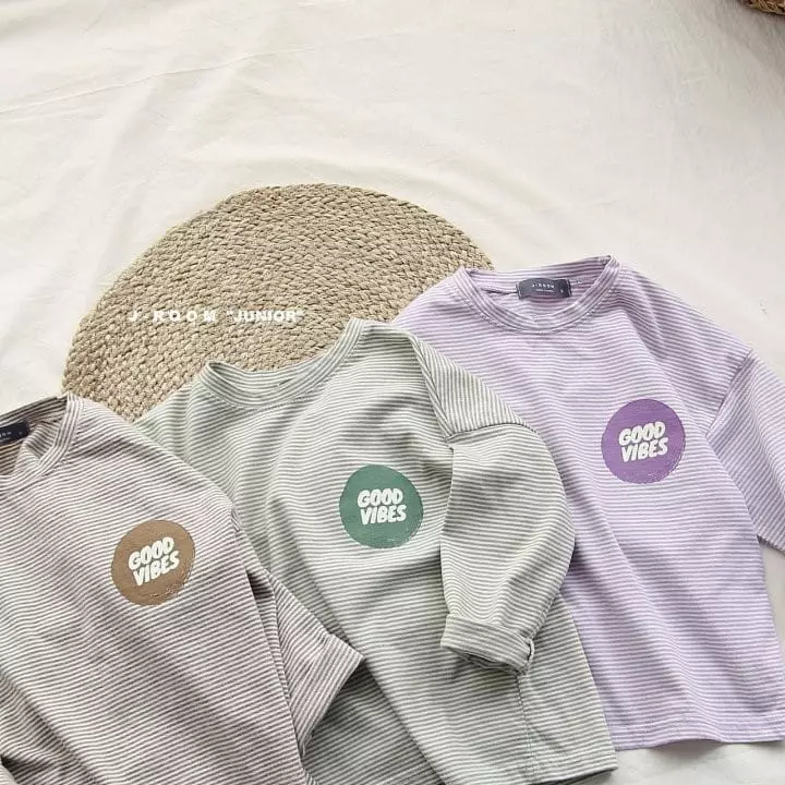 J-Room - Korean Children Fashion - #Kfashion4kids - Vide Stripes Tee - 5