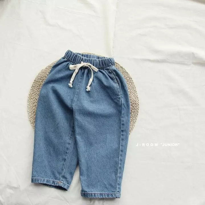 J-Room - Korean Children Fashion - #kidzfashiontrend - String Jeans - 4