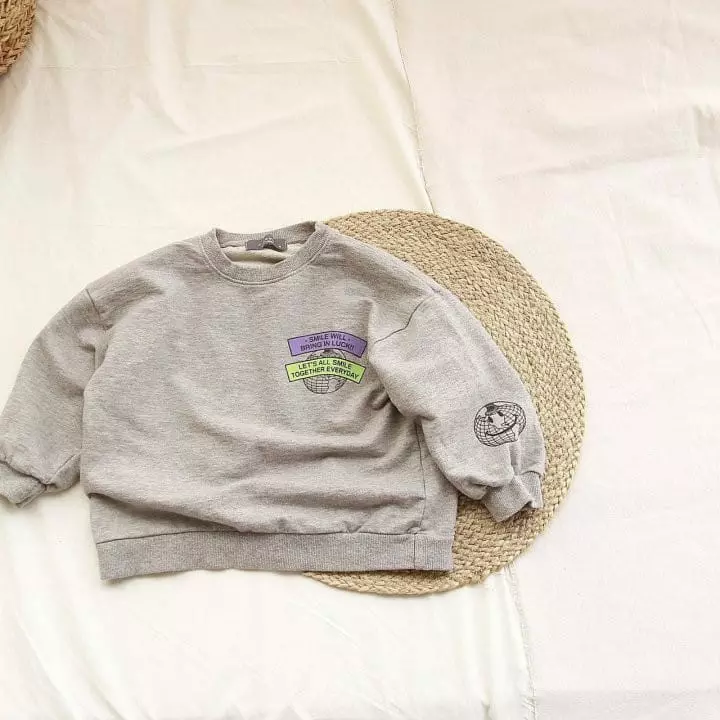 J-Room - Korean Children Fashion - #childofig - Earth Sweatshirt - 7