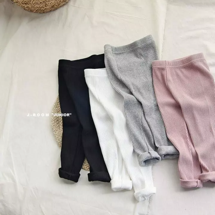 J-Room - Korean Children Fashion - #childofig - Rib Leggings - 6