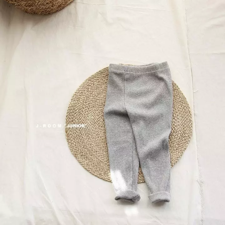 J-Room - Korean Children Fashion - #childrensboutique - Rib Leggings - 7