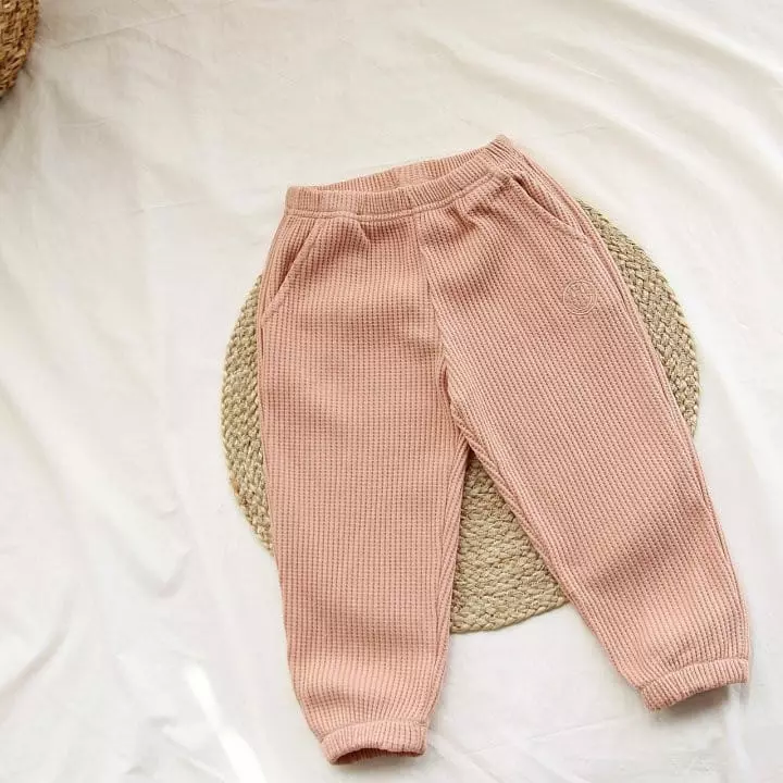 J-Room - Korean Children Fashion - #designkidswear - Waffle Pants - 8