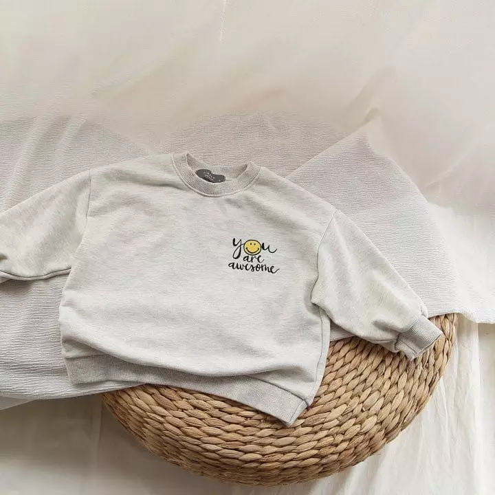 J-Room - Korean Children Fashion - #discoveringself - Awesome Embroidery Sweatshirt