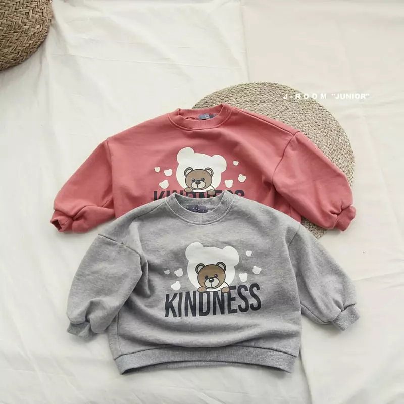 J-Room - Korean Children Fashion - #discoveringself - Kind Bear Sweatshirt - 2