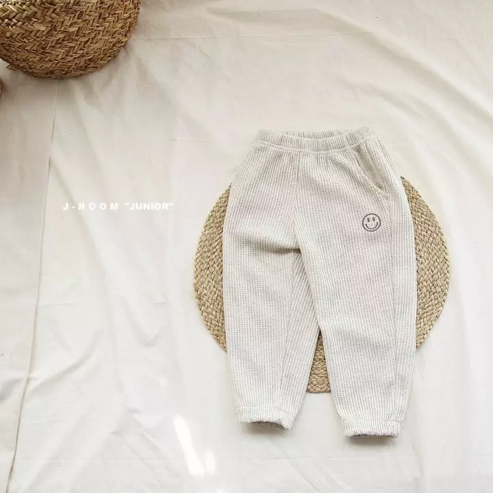 J-Room - Korean Children Fashion - #fashionkids - Waffle Pants - 10