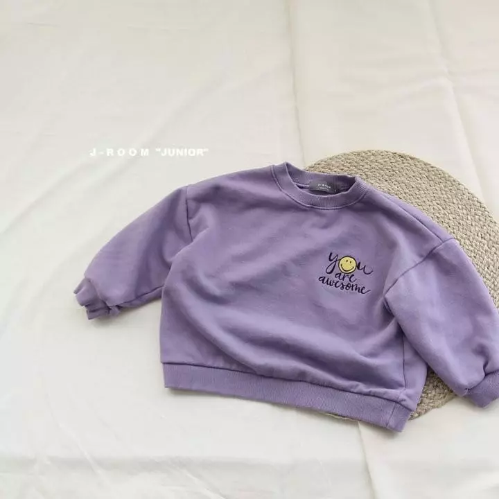 J-Room - Korean Children Fashion - #fashionkids - Awesome Embroidery Sweatshirt - 2