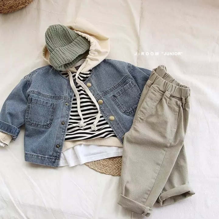 J-Room - Korean Children Fashion - #fashionkids - Ddo Ddo Denim Jacket