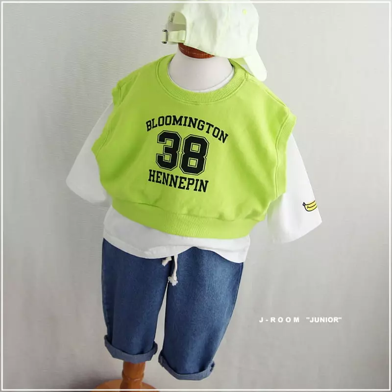 J-Room - Korean Children Fashion - #fashionkids - Crop Vest - 9