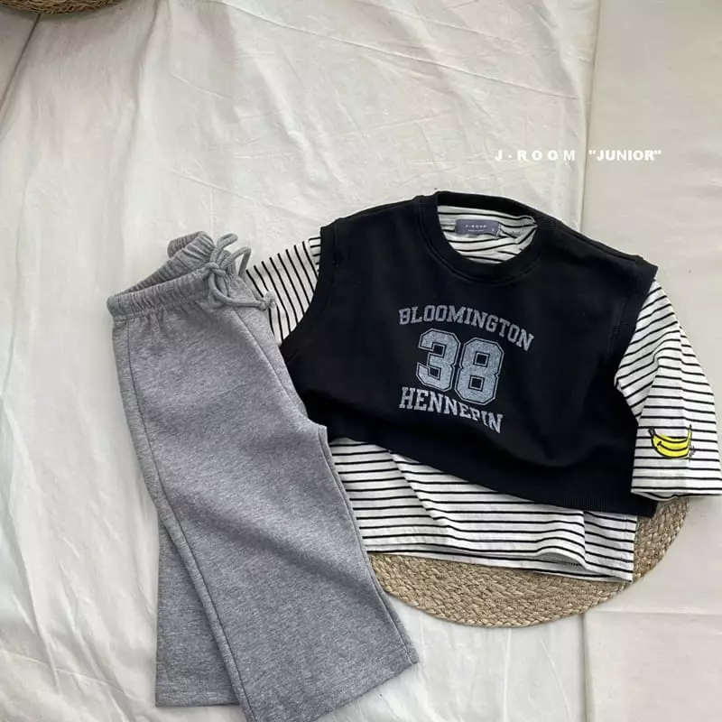 J-Room - Korean Children Fashion - #fashionkids - Simple Wide Pants - 8