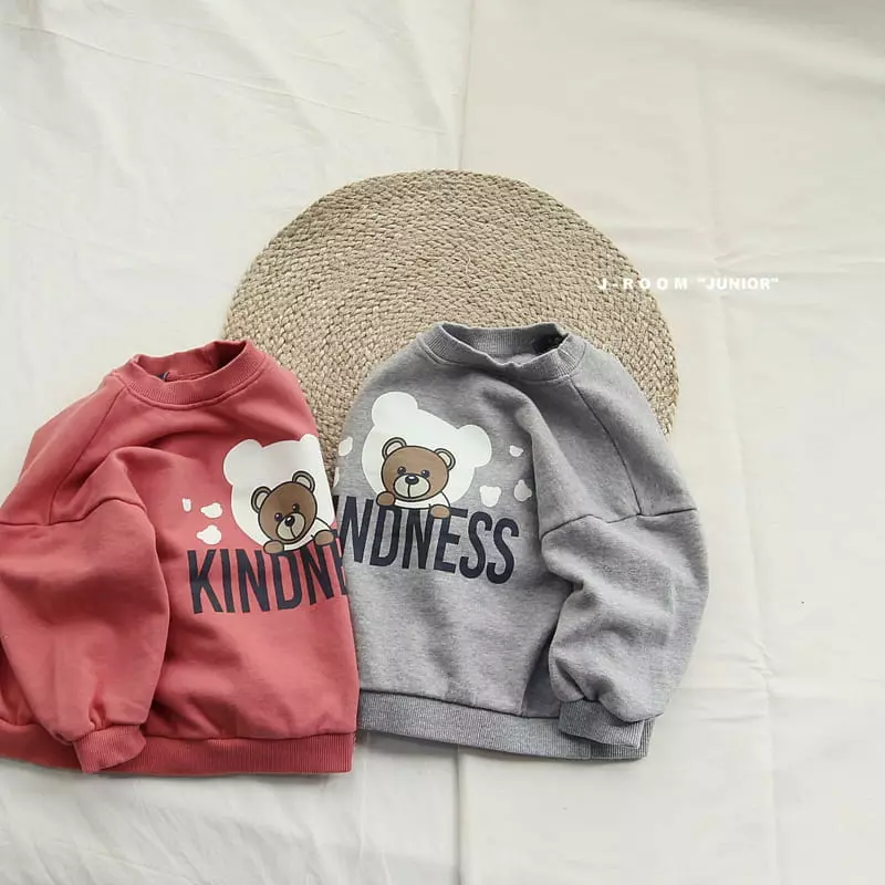 J-Room - Korean Children Fashion - #fashionkids - Kind Bear Sweatshirt - 3