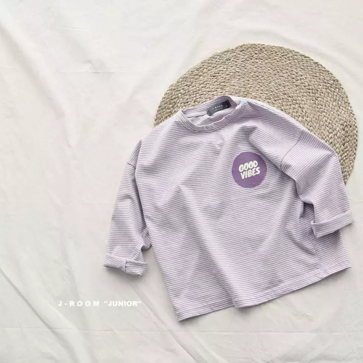 J-Room - Korean Children Fashion - #kidsshorts - Vide Stripes Tee - 2