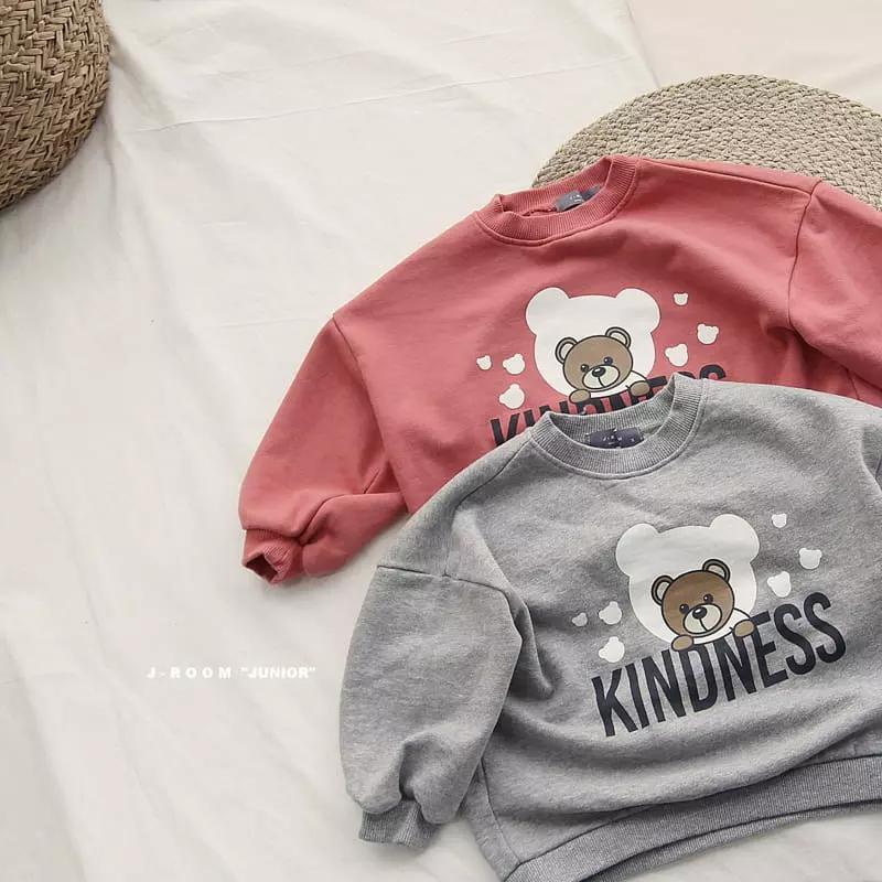 J-Room - Korean Children Fashion - #fashionkids - Kind Bear Sweatshirt - 4