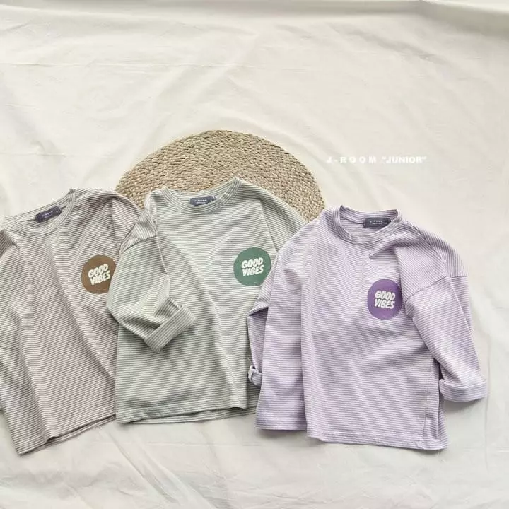 J-Room - Korean Children Fashion - #kidsstore - Vide Stripes Tee - 4