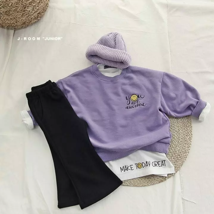 J-Room - Korean Children Fashion - #kidzfashiontrend - Awesome Embroidery Sweatshirt - 5