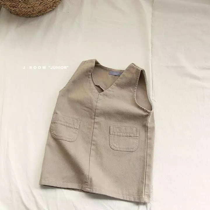 J-Room - Korean Children Fashion - #kidzfashiontrend - Out Pocket One-piece
