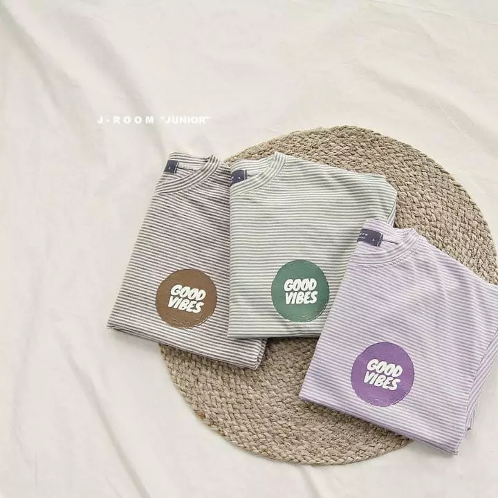 J-Room - Korean Children Fashion - #littlefashionista - Vide Stripes Tee - 6
