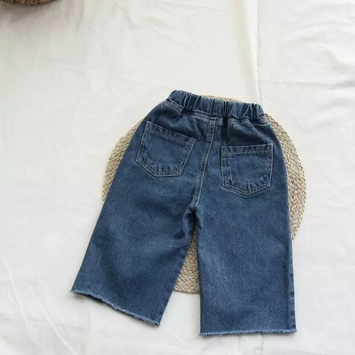 J-Room - Korean Children Fashion - #littlefashionista - Cutting Wide Jeasn - 5