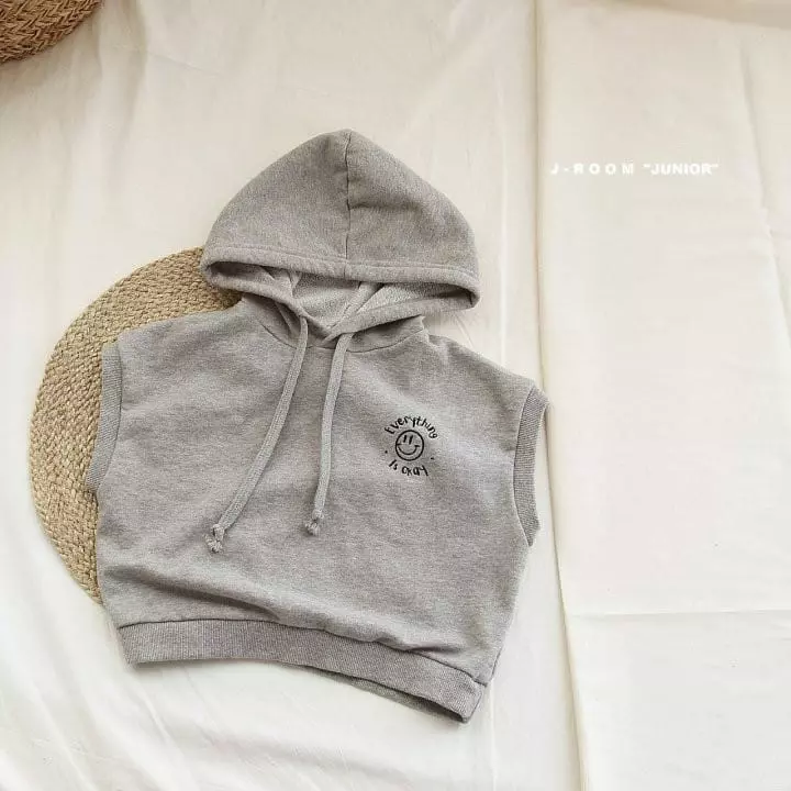 J-Room - Korean Children Fashion - #littlefashionista - Drop Hoody Vest - 9