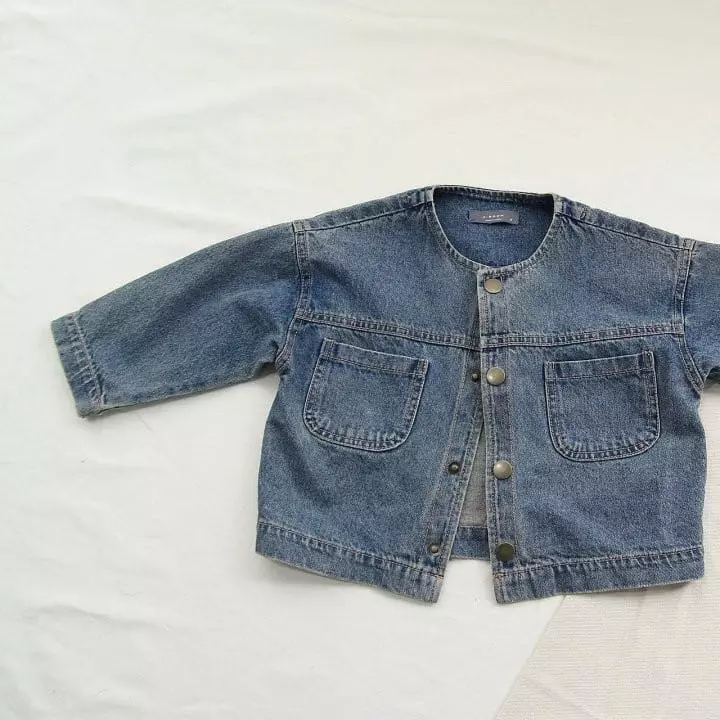 J-Room - Korean Children Fashion - #littlefashionista - Ddo Ddo Denim Jacket - 6