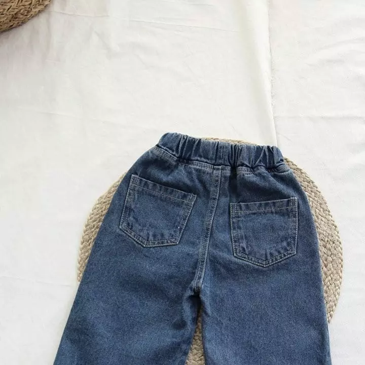 J-Room - Korean Children Fashion - #magicofchildhood - Cutting Wide Jeasn - 6