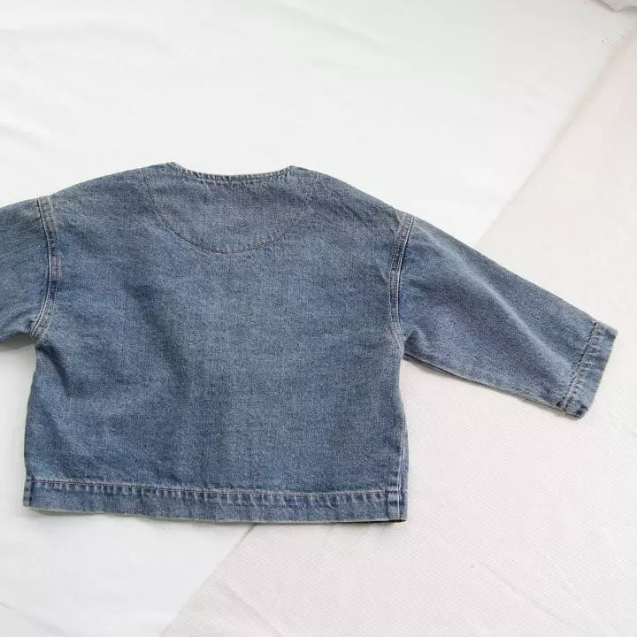 J-Room - Korean Children Fashion - #magicofchildhood - Ddo Ddo Denim Jacket - 7
