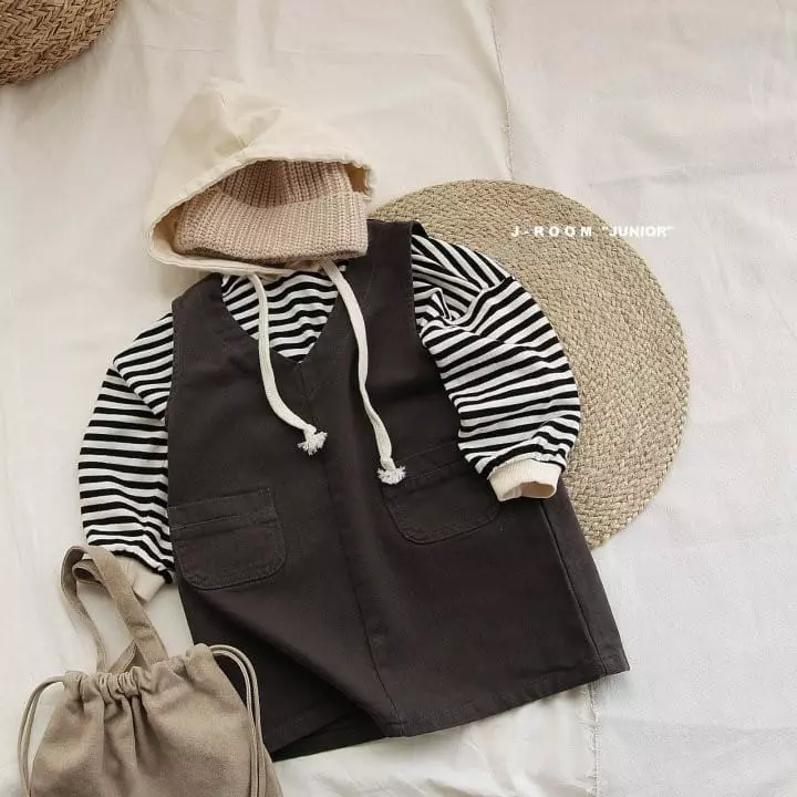 J-Room - Korean Children Fashion - #littlefashionista - Out Pocket One-piece - 4