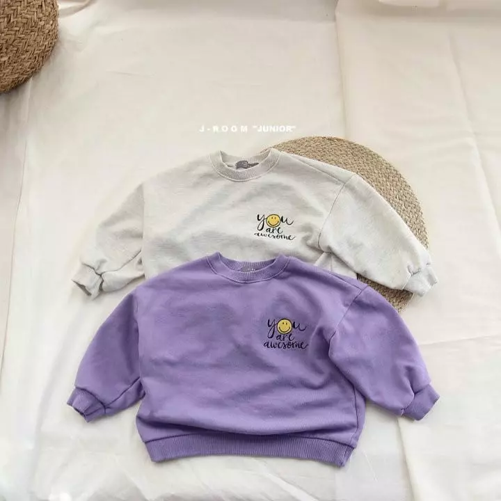 J-Room - Korean Children Fashion - #minifashionista - Awesome Embroidery Sweatshirt - 9