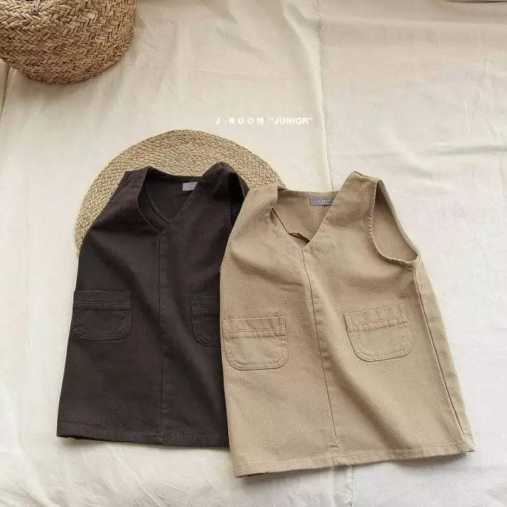 J-Room - Korean Children Fashion - #minifashionista - Out Pocket One-piece - 5