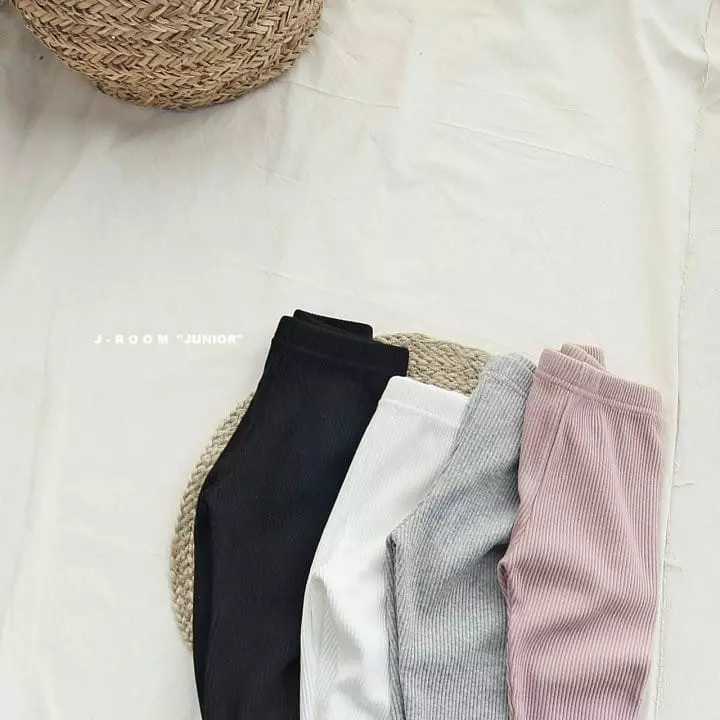 J-Room - Korean Children Fashion - #prettylittlegirls - Rib Leggings - 2