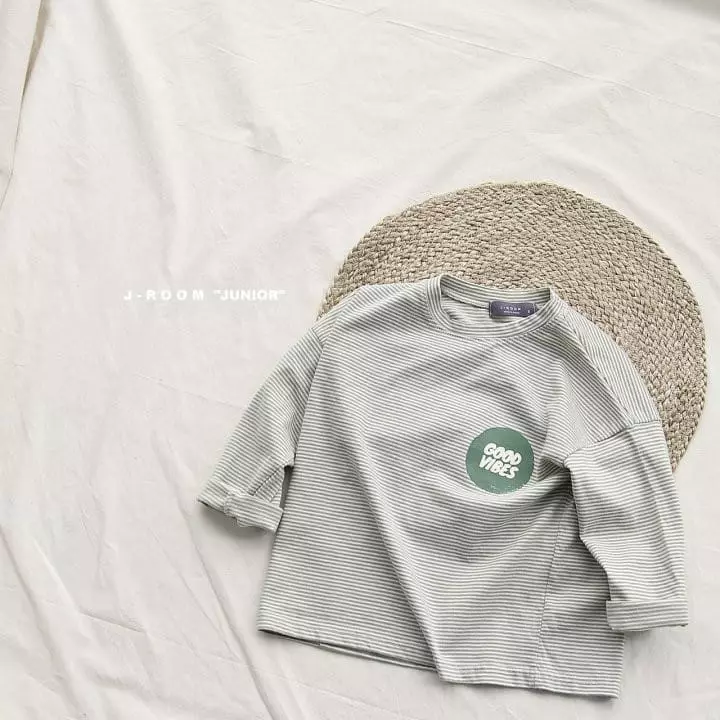 J-Room - Korean Children Fashion - #prettylittlegirls - Vide Stripes Tee - 9