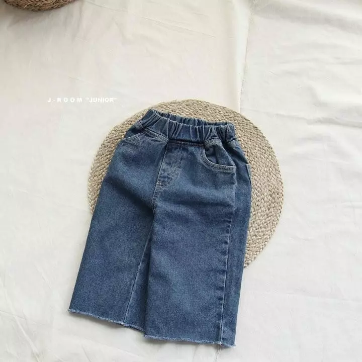 J-Room - Korean Children Fashion - #prettylittlegirls - Cutting Wide Jeasn - 8