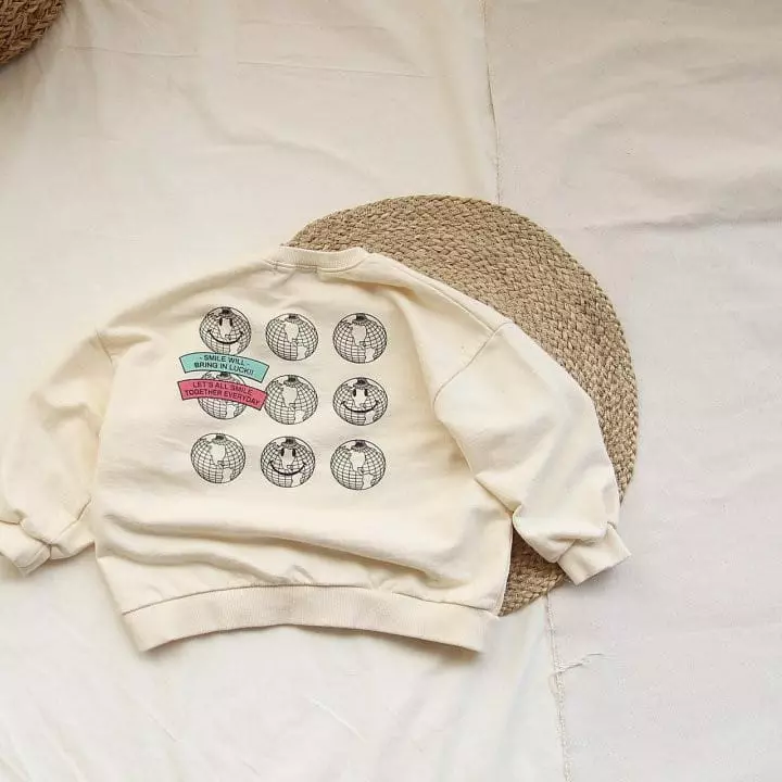 J-Room - Korean Children Fashion - #stylishchildhood - Earth Sweatshirt - 6