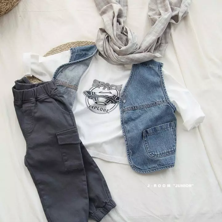 J-Room - Korean Children Fashion - #stylishchildhood - Space Tee - 2