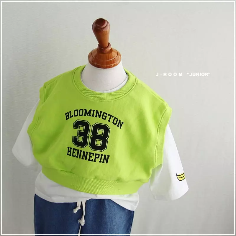 J-Room - Korean Children Fashion - #todddlerfashion - Crop Vest - 2