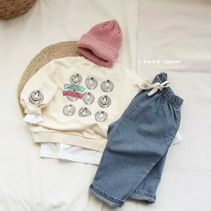 J-Room - Korean Children Fashion - #toddlerclothing - Earth Sweatshirt - 5