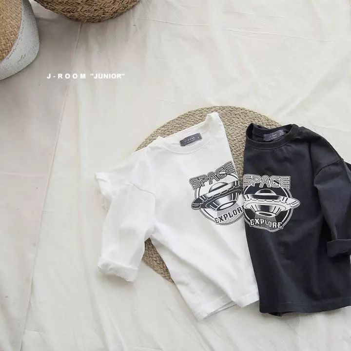 J-Room - Korean Children Fashion - #toddlerclothing - Space Tee
